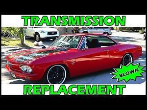 PART 1 Corvair gets a transmission replacement. The entire engine comes out!