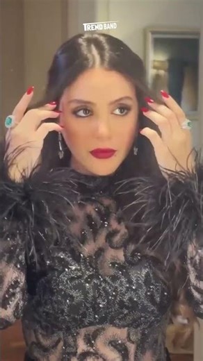 Her laughter is no joke; Maram Ali's beauty stole the show at her tribute ceremony in Egypt.
