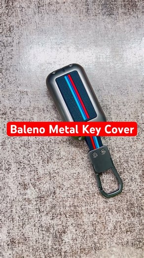 Baleno Metal Key 🔑 Cover #keycover #baleno #shorts