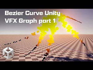 Bezier Curve Unity VFX Graph part 1