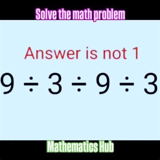Solve the math problem #mathproblems #viral #maths #solve | Mathematics Hub