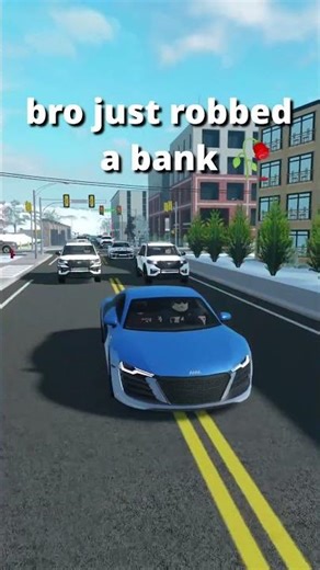 Bro just robbed a bank..