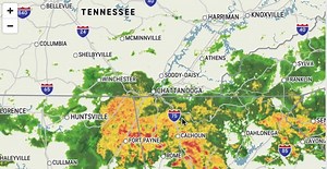 AccuWeather Chattanooga Radar Scan at 10:33am ET....