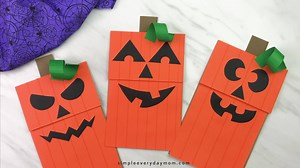 19 reactions | PAPER BAG JACK O'LANTERN PUPPETS Kids will have a blast making these cool pumpkin puppets from a brown paper bag and colored paper. This Halloween craft is great for making at school and comes with a printable template. https://www.simpleeverydaymom.com/paper-bag-pumpkin-puppet/ | Simple Everyday Mom | Facebook
