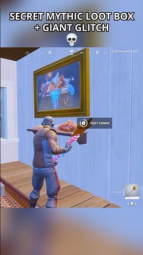 Secret Mythic Magic Conch Shell 🐚 & Loot Boxes + Giant Glitch 💀 #relishh #fortnite