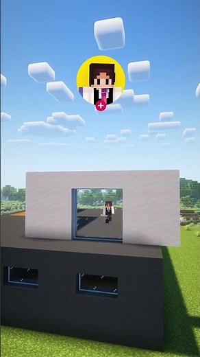 Minecraft: Modern Villa🏠 #shorts