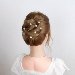 304K views · 9K reactions | Wedding High Bun Tutorial! | Another Day Another Braid | Facebook