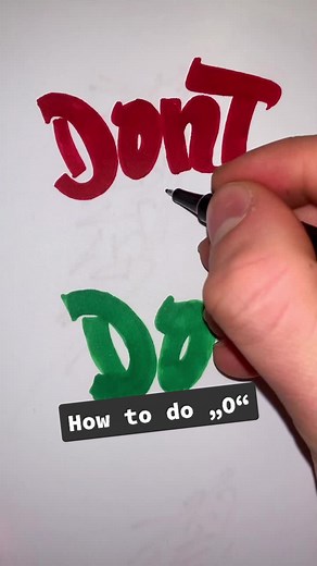 Step-by-Step Guide on Creating the Perfect Graffiti 'O'