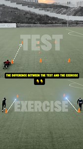 The difference between the test and the exercise ✅ Every test is good as an exercise. 🔴 But not every exercise is a test. ✅ You can modify the exercises as needed. 🔴But you cannot make changes to the tests. ✅ Testing standards designed for professionals 🔴 You can use the test to compare athletes with each other. | Coachsohaib25