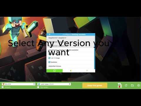 How to solve minecraft verssion error