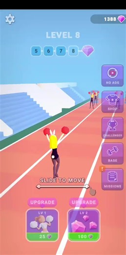 Cheer Run Challenge #RunnerGame #Cheerleader #3DGame #MobileGame #ArcadeGame