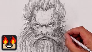 How To Draw Hades | God of the Underworld