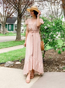Watch This maxi dress is so pretty and perfect for spring and summer!! on Amazon Live