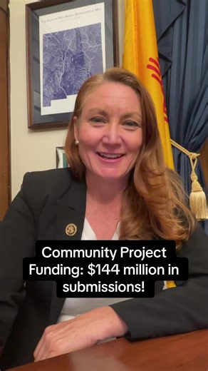 I am SO PROUD to announce this year’s Community Project Funding requests—including more than $144 million for 20 project across NM-01! This is what it’s all about ⬆️