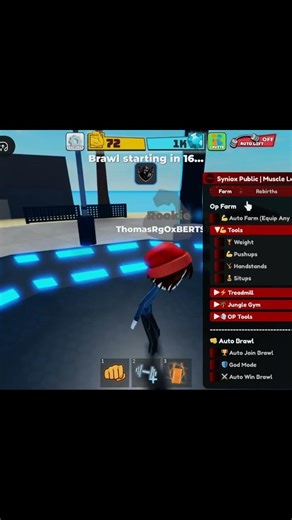 New Script Muscle Legends Roblox #roblox #robloxscript #musclelegends #robloxmusclelegends #shorts