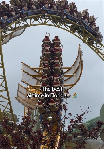 The BEST airtime in Florida 🎢 | Stardust Racers at Universal Epic Universe #fullthrill #epicuniverse #rollercoaster #fyp #viral