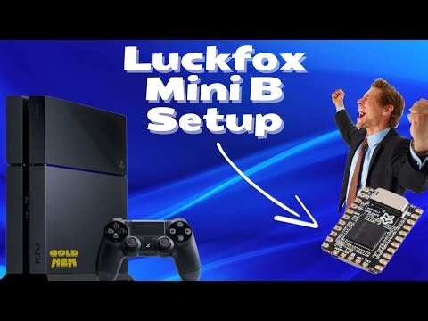 Step by Step on setting up the LUCKFOX MINI B to Jailbreak PS4 11.00