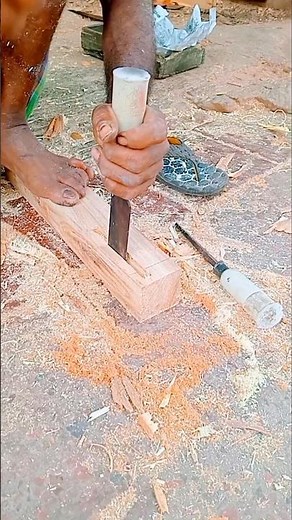 Mastering Chisel Techniques for Perfect Wood Joints#woodworking #woodwork#carpentry#diy #woodworker
