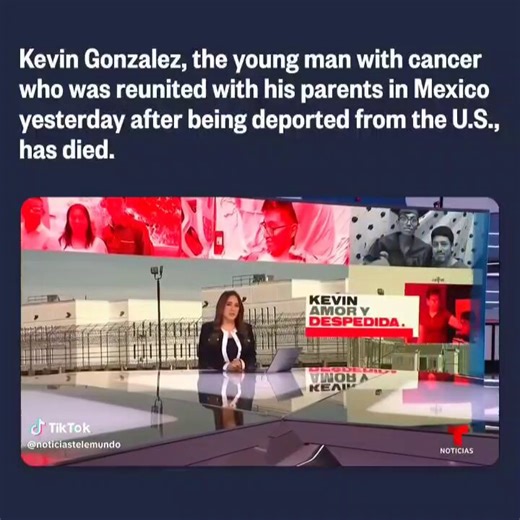 The young man held on to see his parents for the last time because of fucking ICE, he had terminal Cancer.