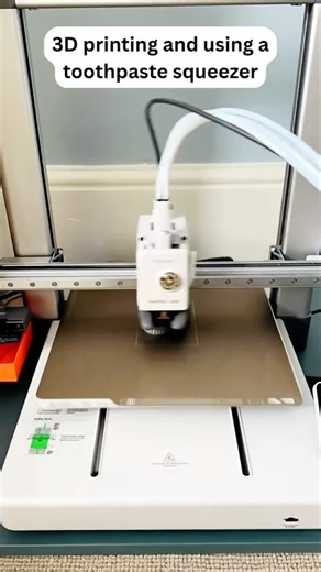 3D Printing and Using a Toothpaste Squeezer
