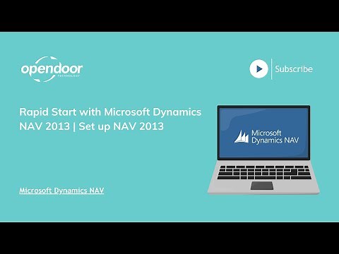 Rapid Start with Microsoft Dynamics NAV 2013 | Set up NAV 2013