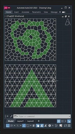 Selection (Fence) - AutoCAD Tutorial #architecture #autocad