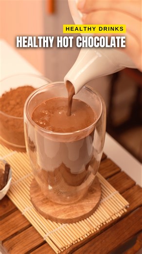 Healthy Hot Chocolate | Premix | Ragi | Hot Chocolate at home #recipe #hotchocolate #winter #food