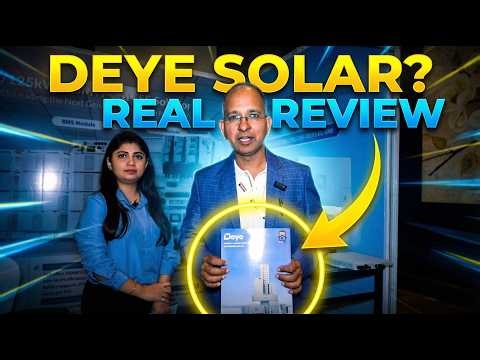 Deye New Solar Inverter Launch | Interview & Review