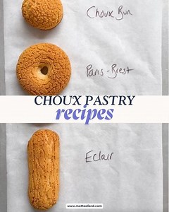 184K views · 3.9K reactions | This is the ultimate guide to making perfect & consistent choux pastry at home - every time! Find the full recipes here: https://mattadlard.com/recipes/choux-pastry-101/ | Matt Adlard | Facebook