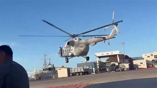 🚨Update: Mexican military chopper takes off before crashing back to the ground. Poor training and cheap Russian equipment costs lives. Next time spend the extra money to buy a Blackhawk!