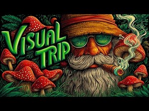 Psy Dub Visual Trip | Magic Mushroom Animation | Psychedelic Dub Mix