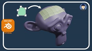 How to use the poly-build tool for retopology in Blender | Blender Basics
