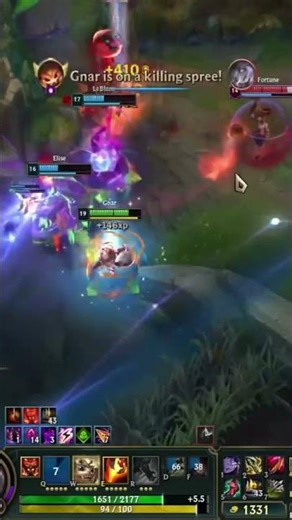 Crit Lethality Gnar!🔪🩸#gnar #leagueoflegends #gnarclips #shorts