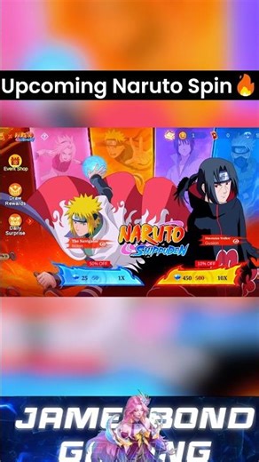 Spin the MLBB × NARUTO Collab Event | Advance Server In Mobile Legends🔥 | #mlbb #shorts