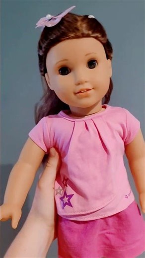 American girl doll do-up! #doll #agdoll #American girl doll #shorts