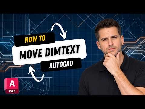 How to Move Dimension Text in AutoCAD (2026 Updated)