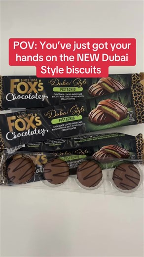 Découvrez les nouveaux biscuits au chocolat de Fox à Dubaï