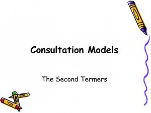 Consultation Models - SlideServe