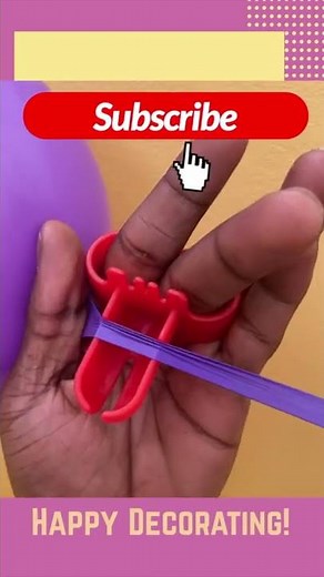 How to use a balloon tie tool in 7 Easy Steps #shorts