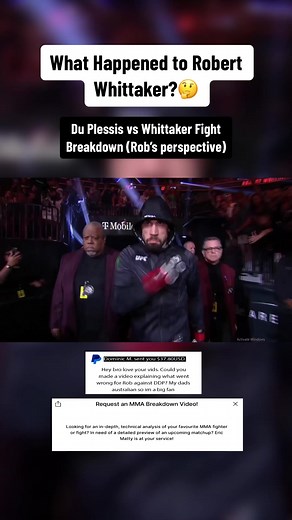 Analysis of Whittaker’s prrformance vs DDP as requested by Dominic M. Looking for in-depth, technical analysis of your favorite fight or fighter? Wanting a tactical preview of an upcoming matchup? Ive got you covered! Click my profile for more! As a full-time masters program student, I’m reliant upon your support to make these types of long-form MMA content. I hope you all find value in these videos! THANK YOU FOR THE SUPPORT ❤️ #mma #ufc #mmafighter #ufc_mma_sport #mmahighlight #fyp #fypシ゚viral