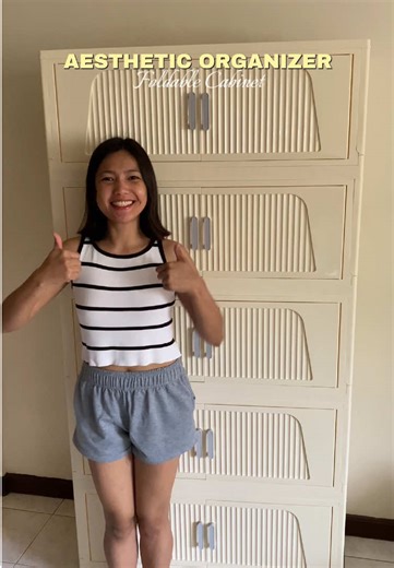 Extra-Wide Stackable Storage Cabinet for Clutter