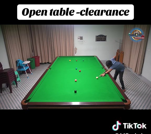 Mastering Open Table Clearance in Snooker