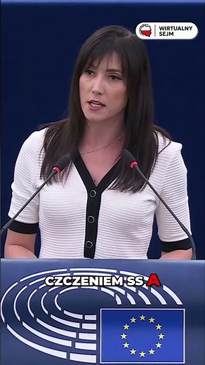 Zajączkowska-Hernik thunders in the EP | "There is no difference between the SS and the UPA"