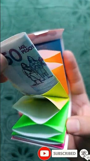 Tutorial de CARTERA de PAPEL con Bolsillos DIY