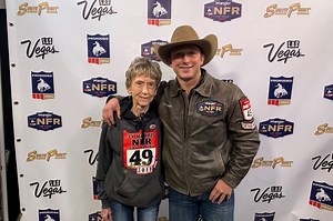 Grandma’s last words inspire National Finals Rodeo cowboy
