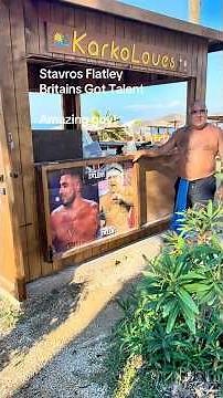 Stavros Flatley off Britain’s got Talent in Paphos 🥰#StavrosFlatley #paphoscyprus #paphosharbour