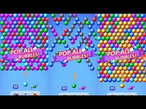 Shoot Bubble Pop Bubbles | Bubble Shooter Levels 51–55 Gameplay Walkthrough | Android & iOS 2025