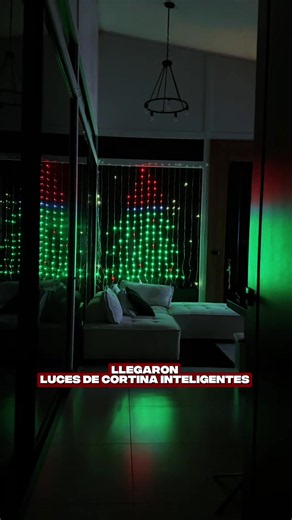Nos llegaron más luces de cortina inteligentes!!! 🚨🚨🚨 aprovecha antes de que se agoten 🤩 #navidad #luces #decoracion