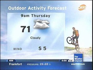 The Weather Channel - Frankfort, KY Local Forecast - 7/29/2009 6:58pm