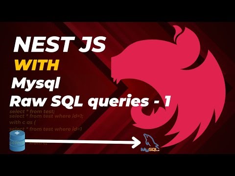 SQL Raw queries with NestJS - #07 | NodeJS | NestJs | Typeorm